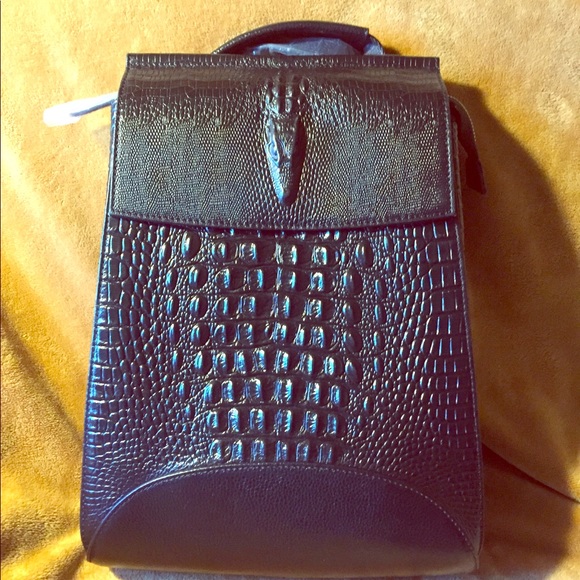 coolcy leather backpack